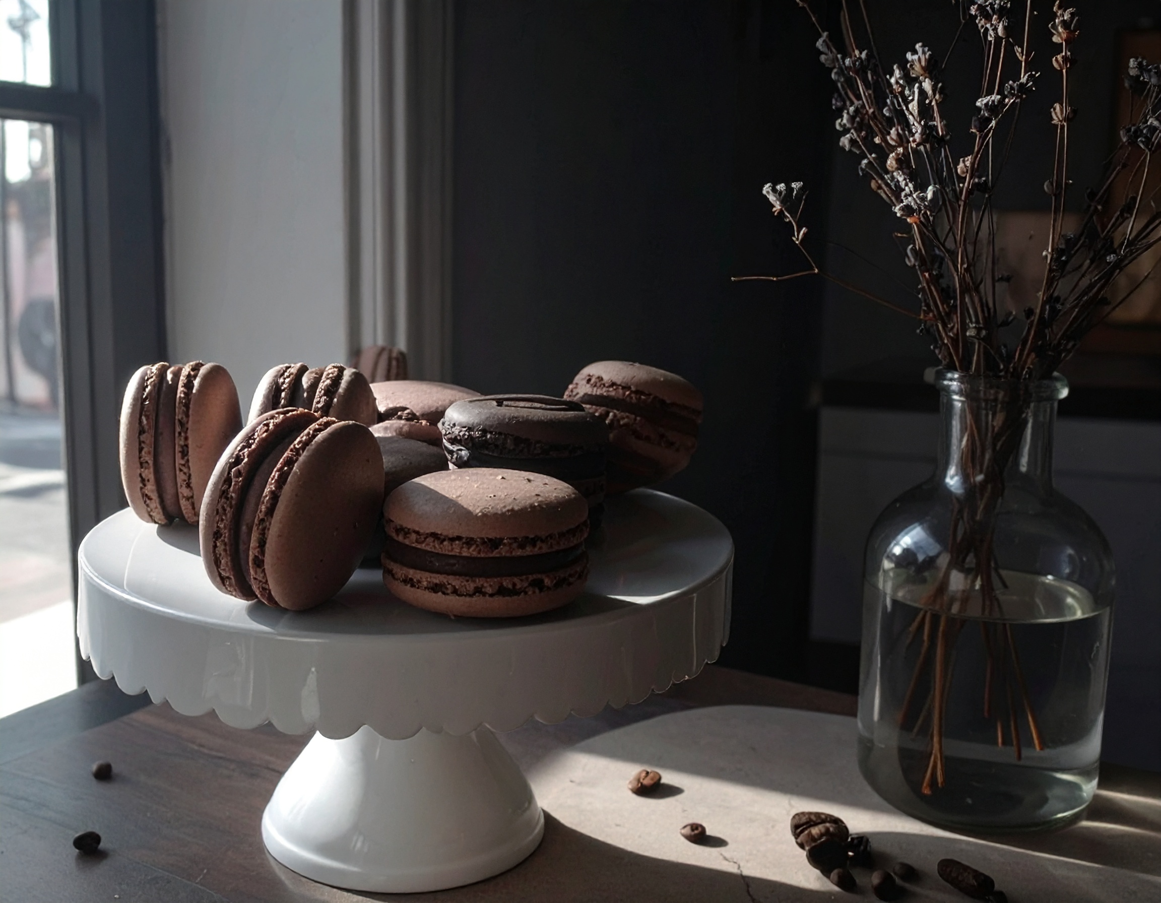 Chocolate Macaron